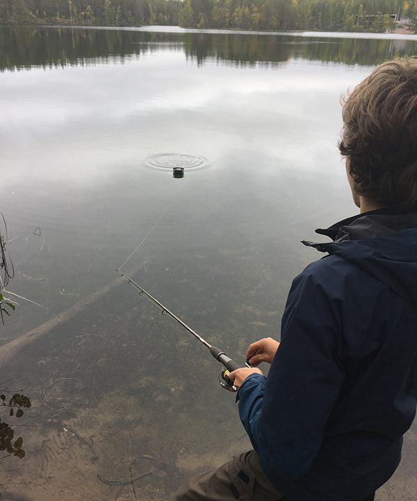 Kalastamassa